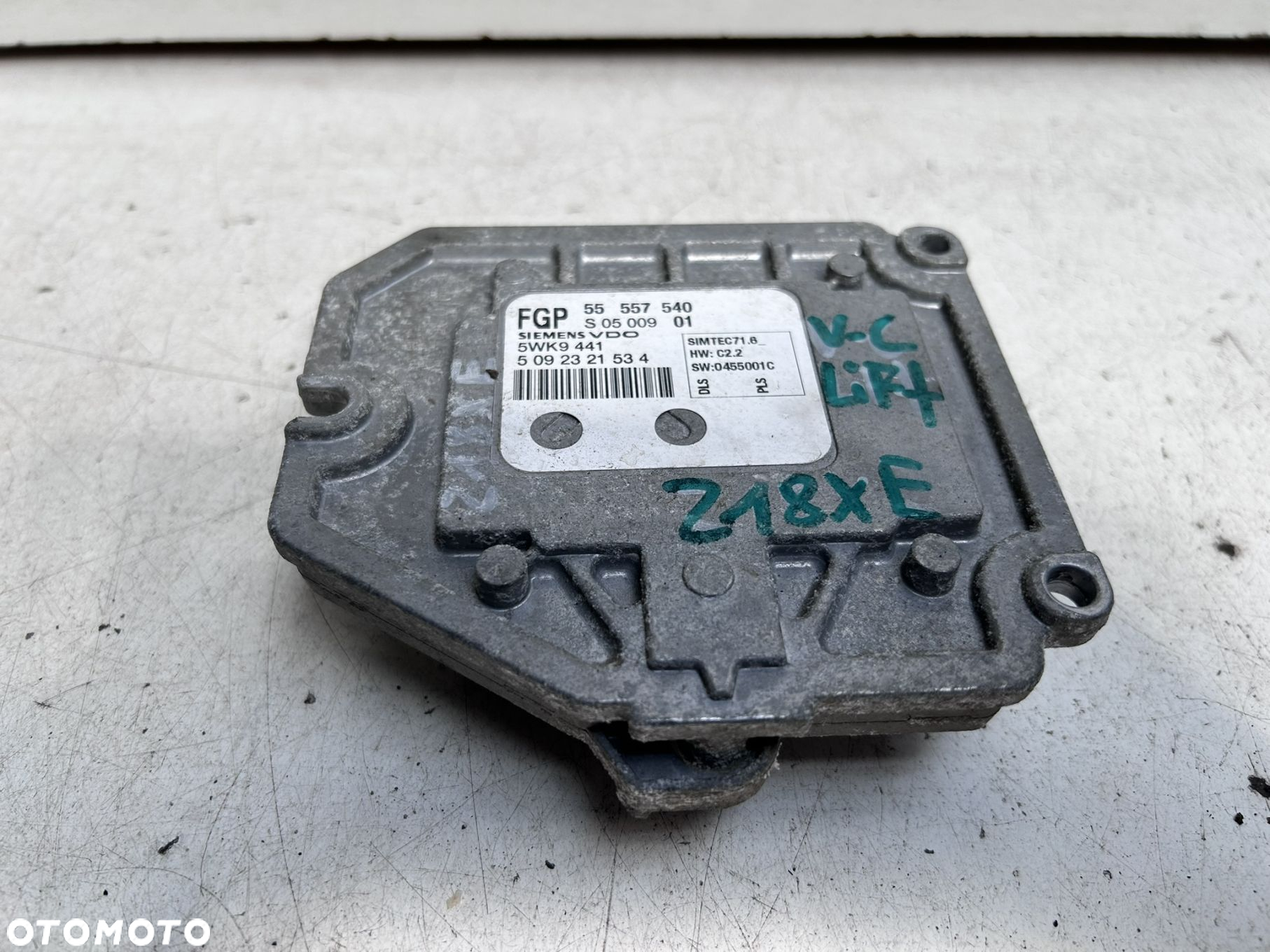 Sterownik silnika Opel Vectra C lift Z18XE - 2
