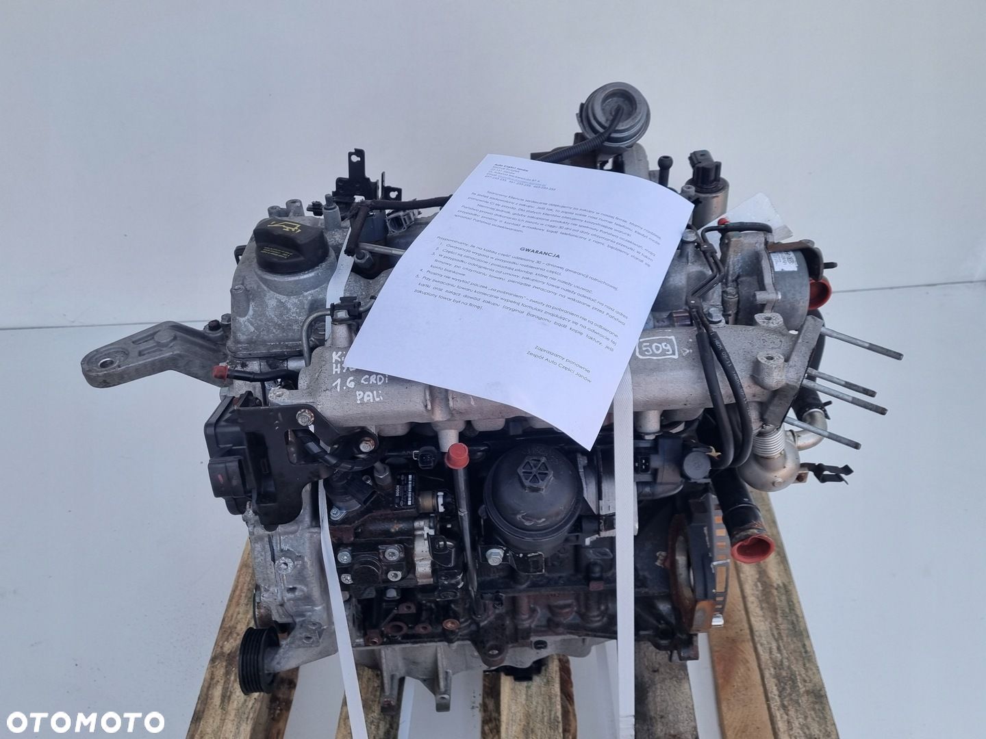 SILNIK KOMPLET Hyundai ix20 1.6 CRDI 116KM udokumentowane 126tyś D4FB - 1