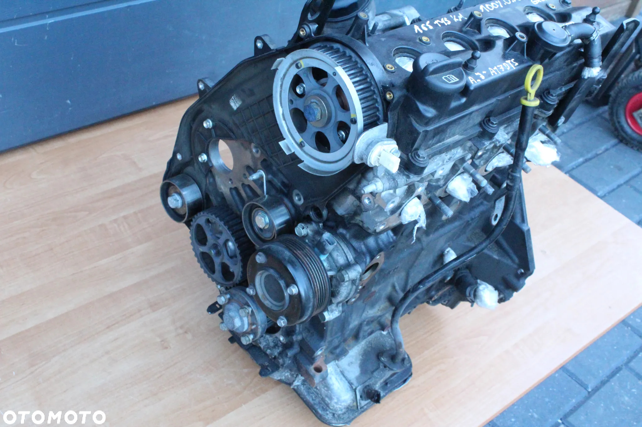 SILNIK SŁUPEK OPEL ASTRA J MERIVA B MOKKA 1.7 CDTI A17DTS 165000km NIEMCY 2015 ROK - 4