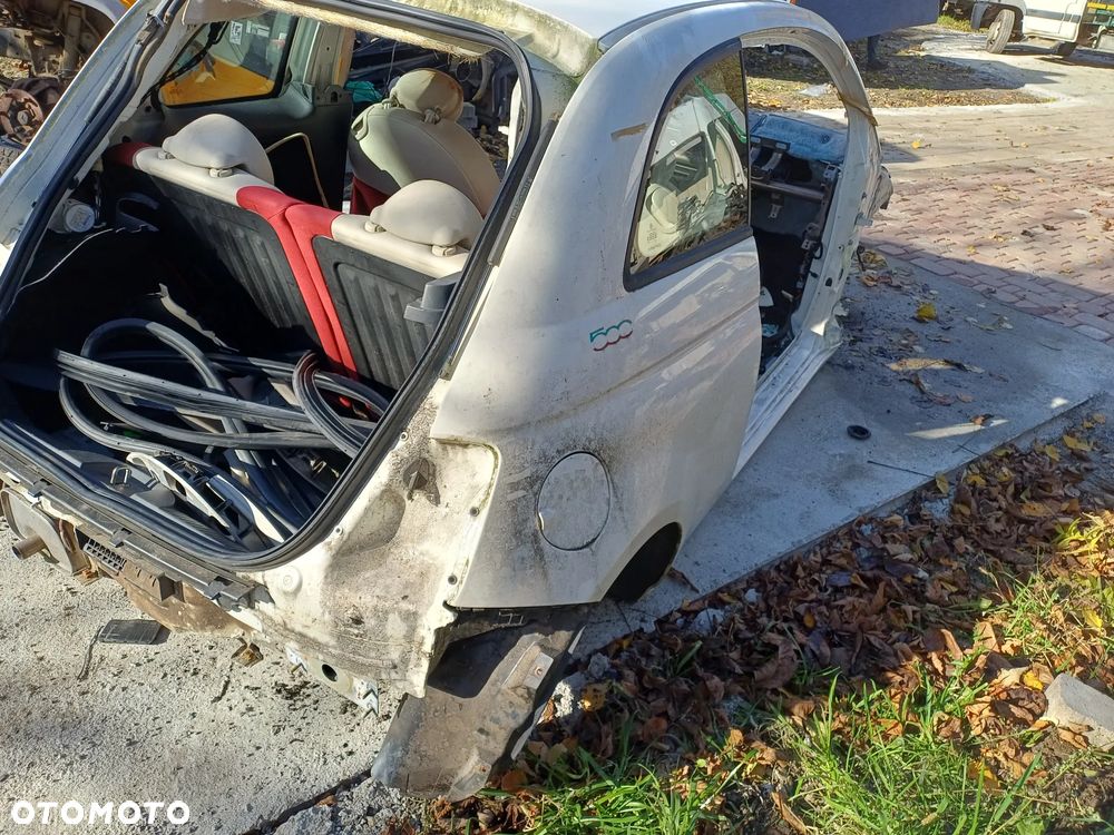 Fiat 500 ćwiartka lewa, prawa, podłużnica, słupek, próg, wanna - 6