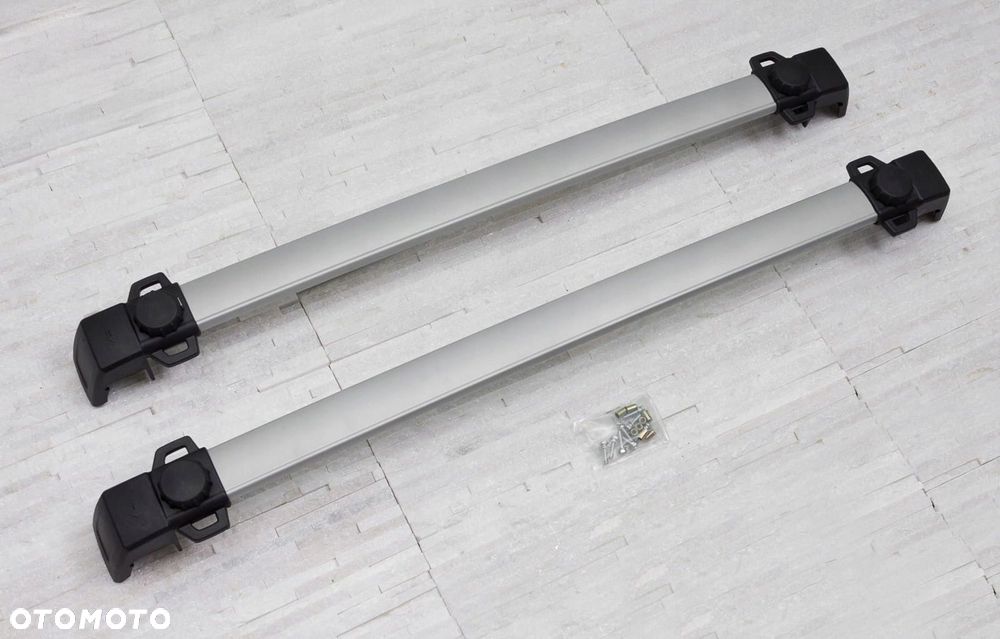 mitsubishi asx 2010+ srebrne belki do relingów - 4