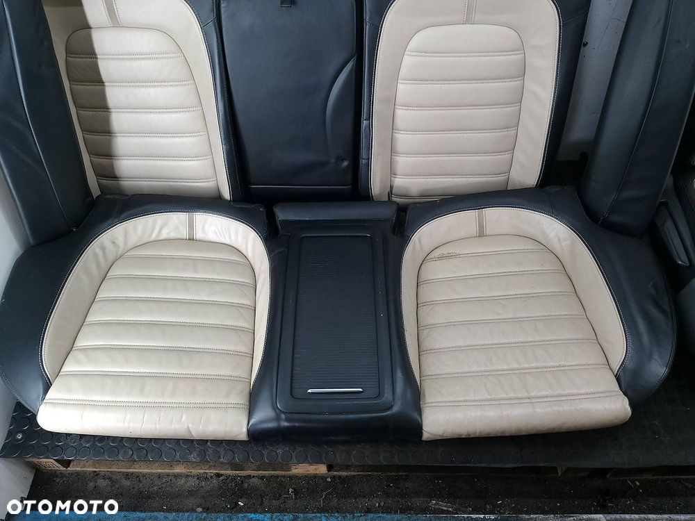 FOTELE KANAPA BOCZKI SKÓRA KOMPLET VW PASSAT CC - 8