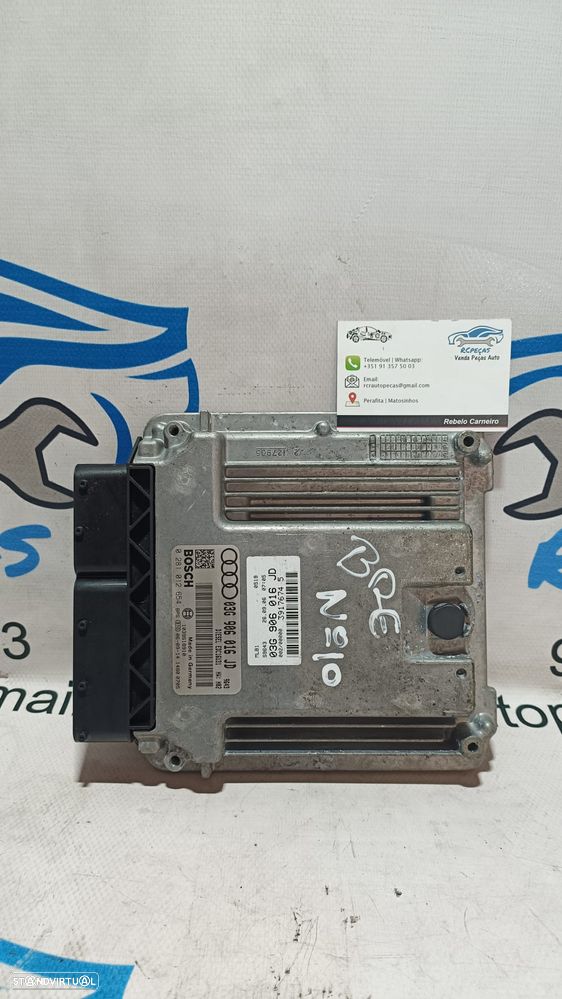 CENTRALINA ECU MOTOR AUDI A4 B7 8EC 2.0 TDI 16V 140CV BRE 03G906016JD 03G906016 0281012654 - 5