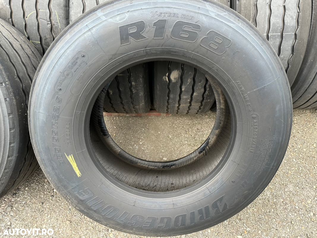 Anvelope second hand vagon 385/55 22.5 Bridgestone - 1