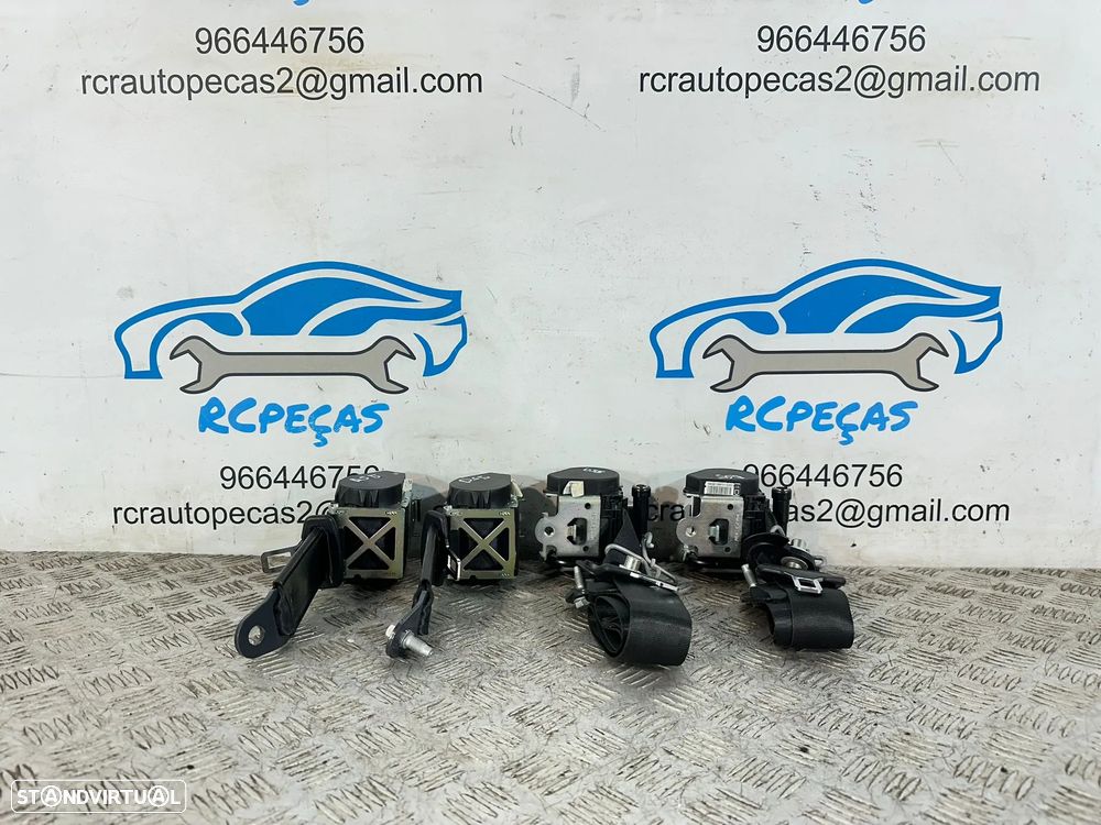 .Conjunto Cintos Segurança Frente Frontais Tras Traseiros Originais PSA Citroen DS DS5 2011 - 2018 - 1