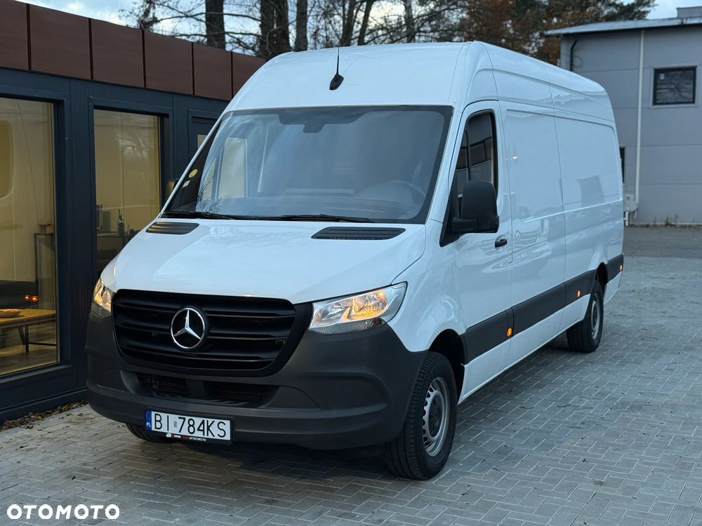 Mercedes-Benz Sprinter 319 CDI 190KM  / 2022R Maxi L3 H2 / Automat 9G Tronic / Serwis ASO - 19