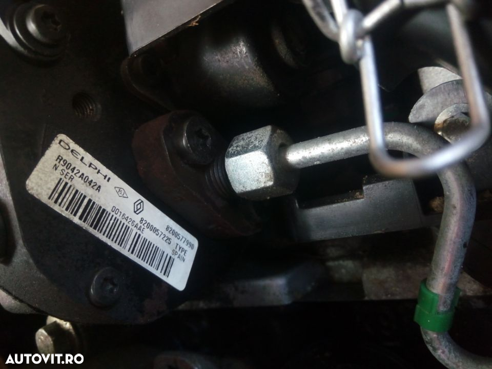 Motor 1.5 dci K9K724 Logan Scenic Megane Sandero Micra Qashqai euro 4 - 14