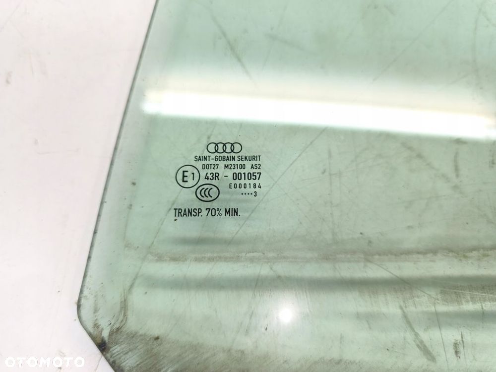 SZYBA BOCZNA DRZWI LEWY TYŁ AUDI A3 8V4 2013R SPORTBACK - 2