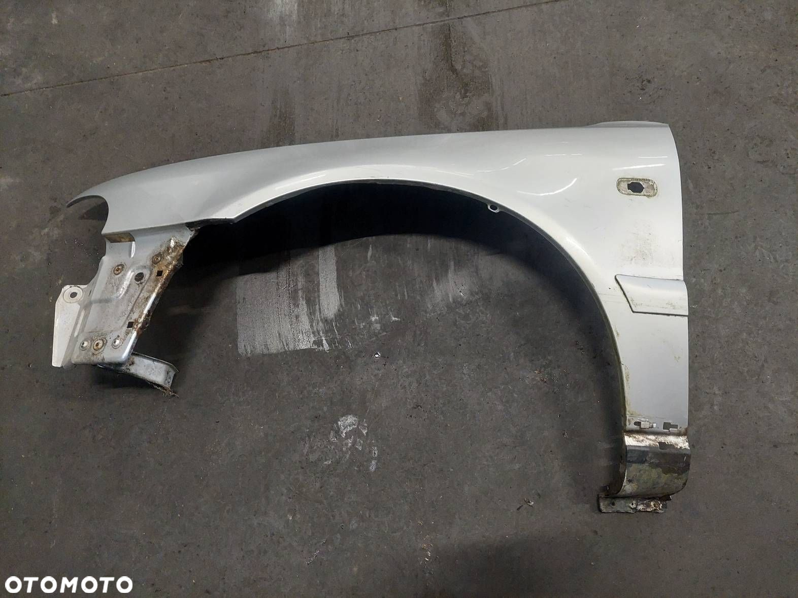 KOMPLETNY PRZÓD MASKA ZDERZAK LAMPY BŁOTNIK AUDI A4 B5 FL LIFT  LY7W - 2