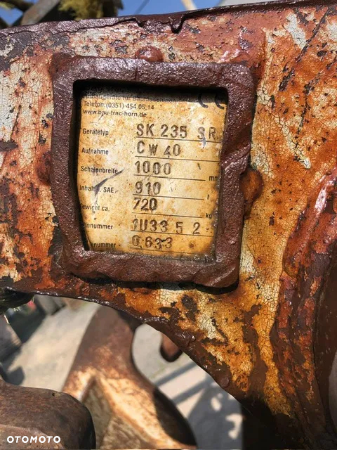 Łyżka Verachtert CW20 , CW30 , CW40 - 80,100,115,175 cm. - 4