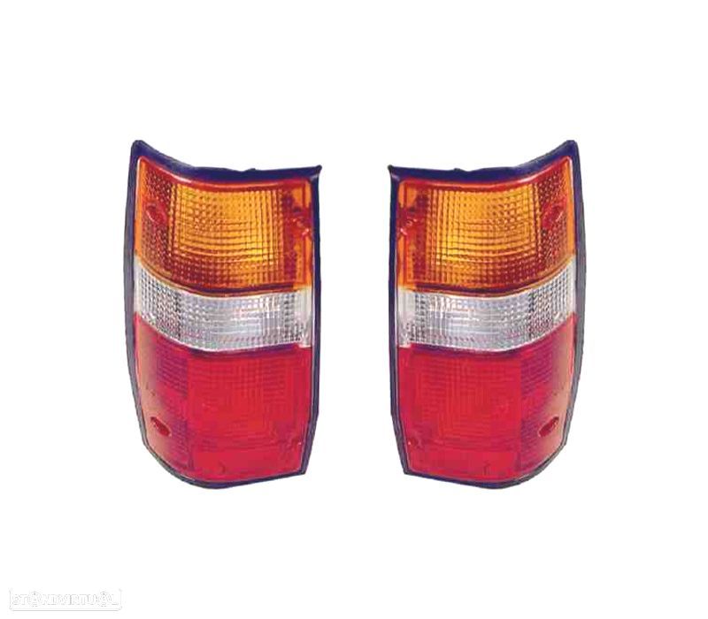 FAROLINS PARA MITSUBISHI L200 PICK-UP D50 86-96 - 1