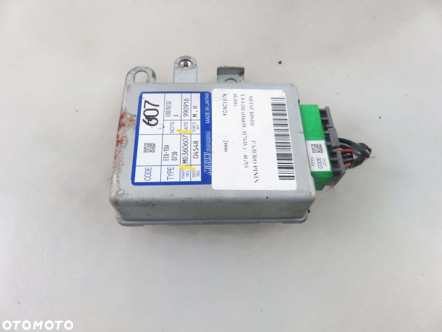 STEROWNIK WTRYSKU MITSUBISHI PAJERO PININ 1.8 GDI MD360607 - 5