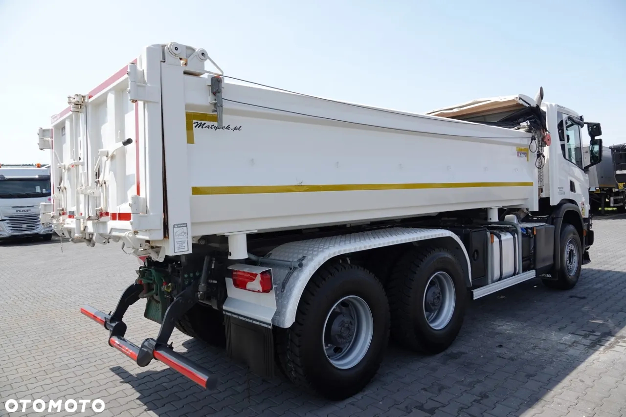 Scania P 370 XT / 6x4 / WYWROTKA / HYDROBURTA / BORDMATIC / 2021 ROK - 12