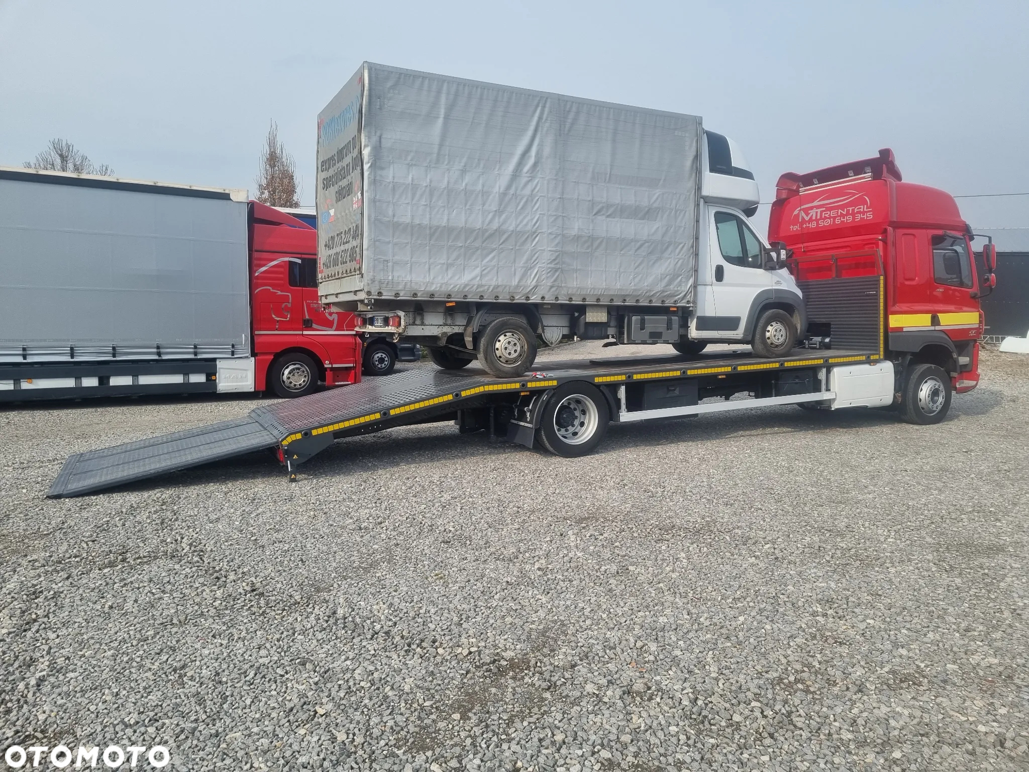 DAF CF 400 / ACC / EURO 6 / POMOC DROGOWA / AUTOLAWETA / WYSUW HYDRAULICZNY - 25