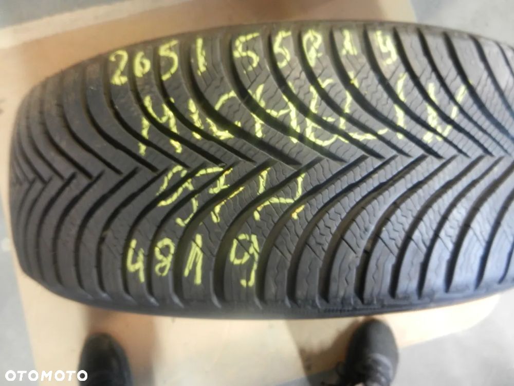 OPONA POJEDYNKA  205/55R19 MICHELIN ALPIN 5  DOT 4819 7.2MM - 1