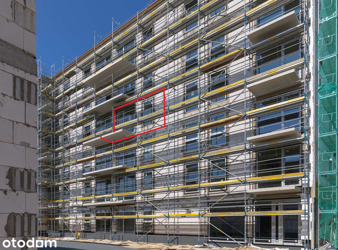 MERLOFT, 2 pokoje, 40,23m2, balkon, garaż, komórka, cesja