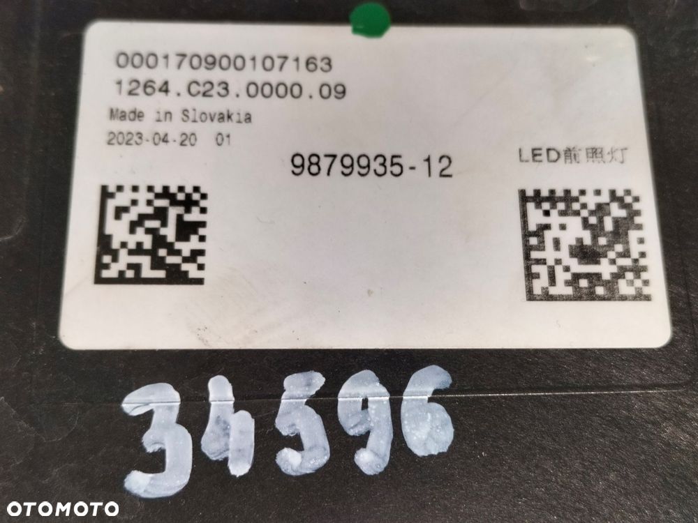 lampa przednia reflektor lewa bmw i7 g70 22- led swarovski krysztal - 10