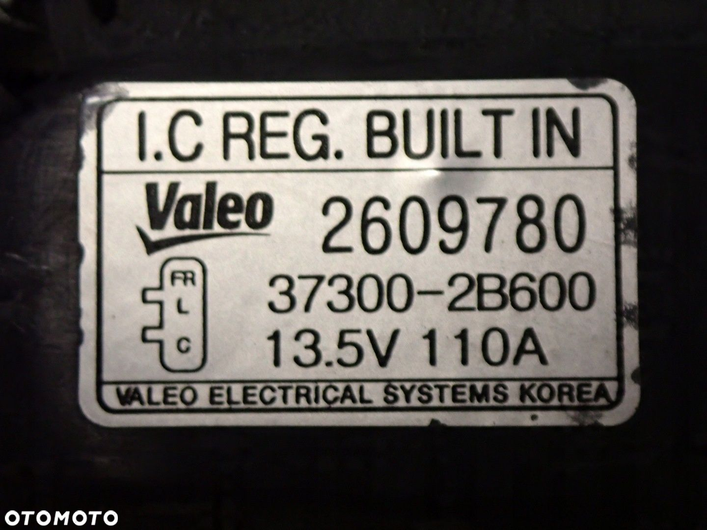 KIA VENGA 09- ALTERNATOR 1.4 BENZYNA - 4
