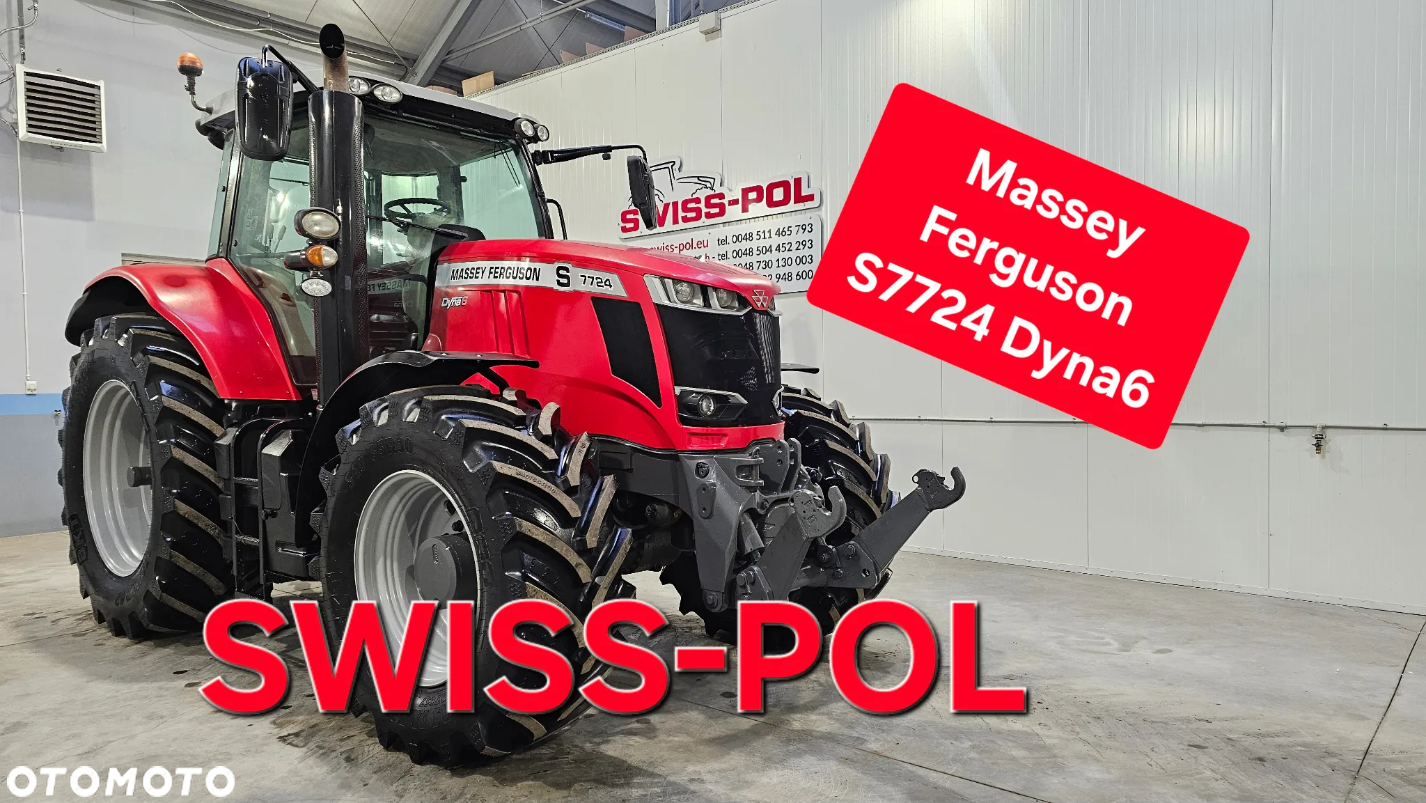 Massey Ferguson 7724 Dyna 6 Transport Jak 7722 dyna 6 724 Profi  Valtra T  824 Vario  Arion 810 john 7730 - 2