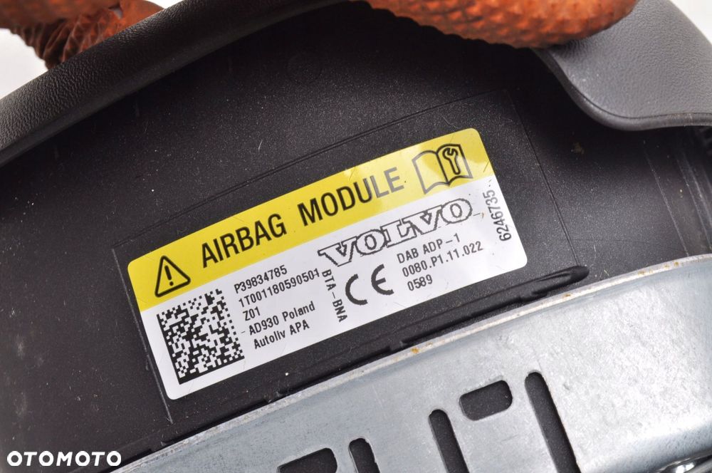 VOLVO V90 II PODUSZKA POWIETRZNA KIEROWCY AIRBAG P39834785 - 4