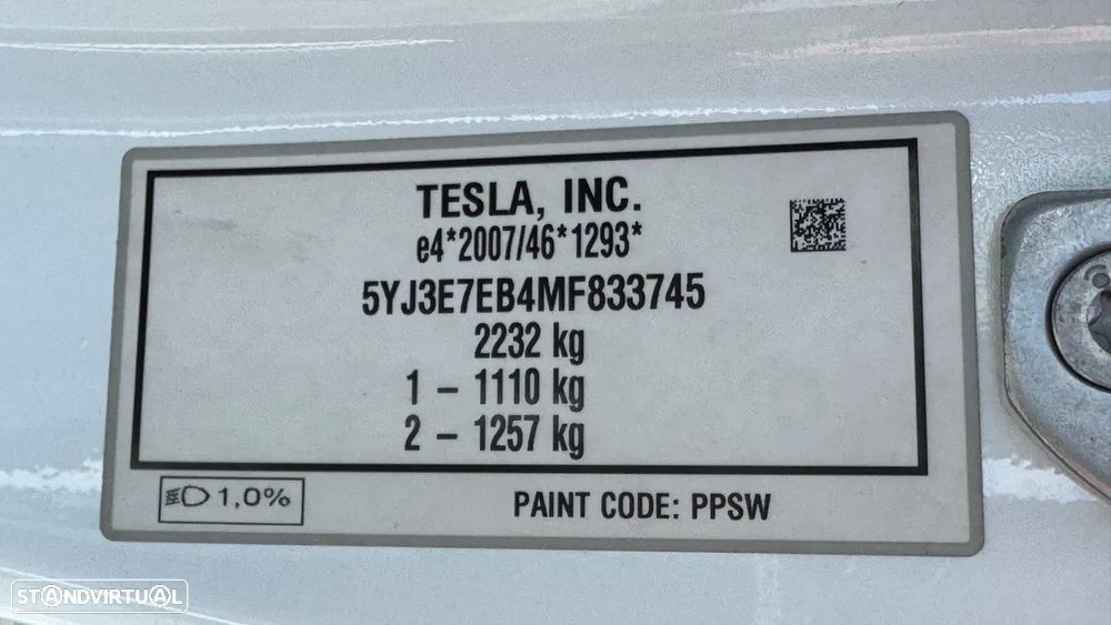 Tesla Model 3 Long Range Tração Integral - 35