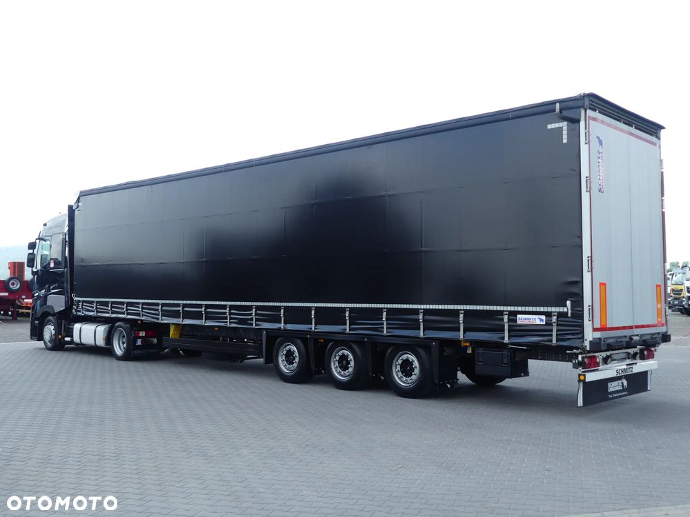 Renault T440 13L  + SCHMITZ FIRANKA / ZESTAW MEGA / AUTOMAT / - 3