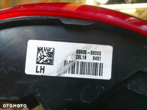 SSANGYONG REXTON 20- LEWA TYLNA LAMPA LED ORYGINAŁ 83605-3600 - 8