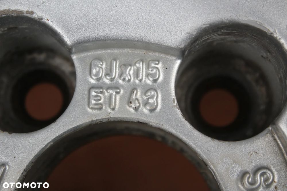 FELGA ALUMINIOWA OPEL ZAFIRA A B ASTRA H MERIVA B VECTRA C SIGNUM 15 CALI 5x110 ET43 SZTUKA - 7