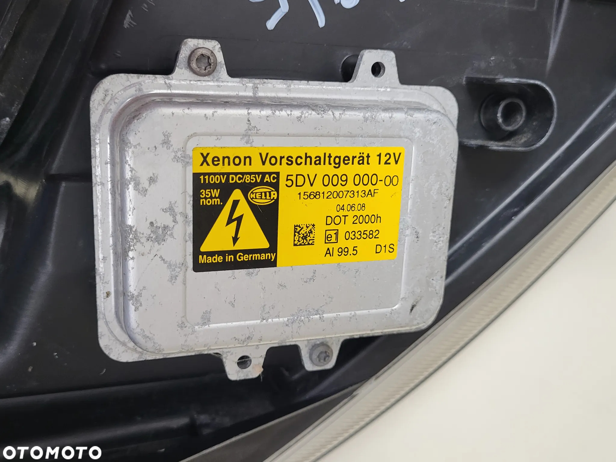 FORD KUGA MK1 MK I 08-12- XENON LAMPA LEWA KOMPLETNA EU - 12