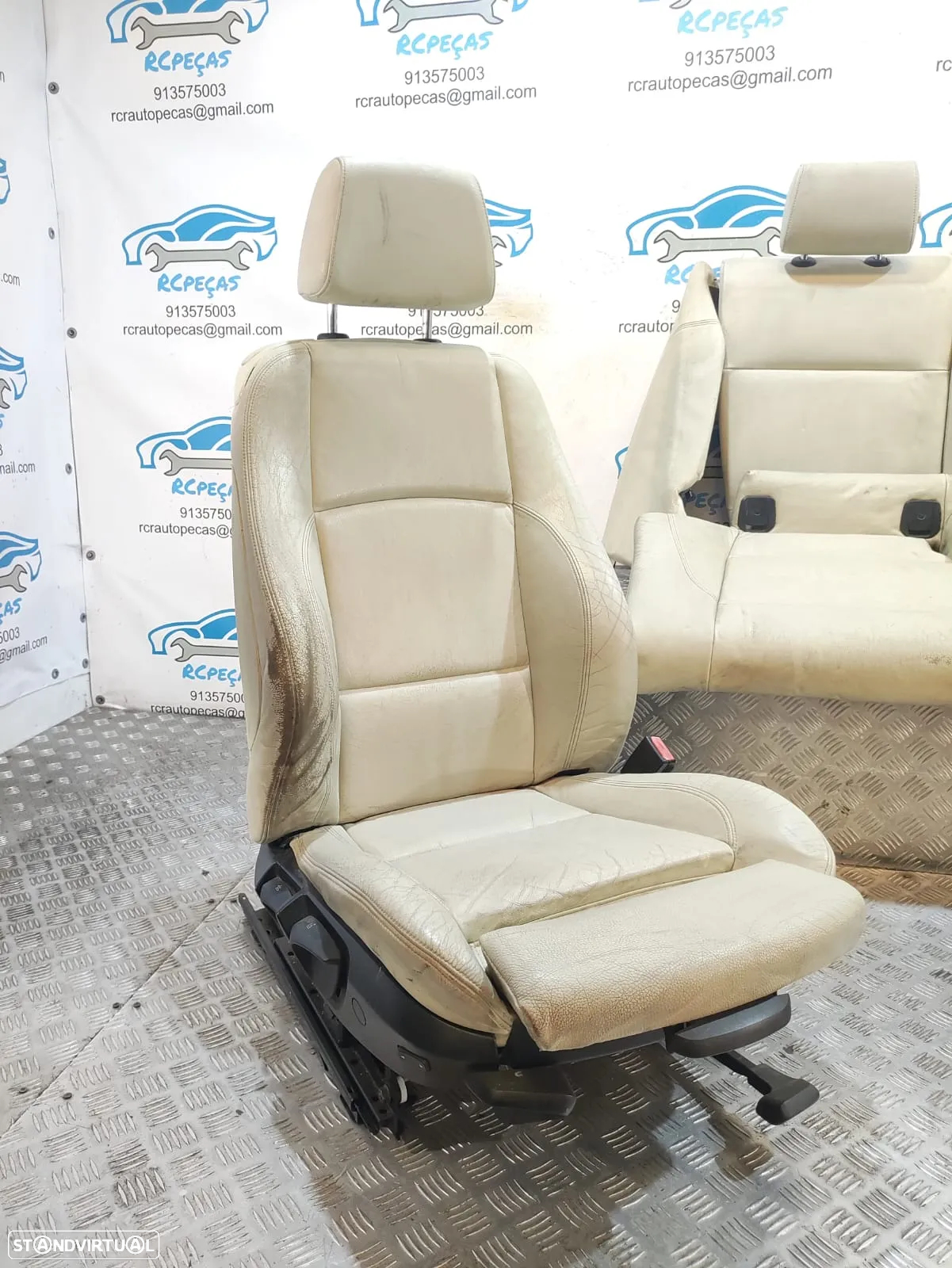 Conjunto de Bancos BMW Serie 1 E82 Coupé Pack M Pele - 8