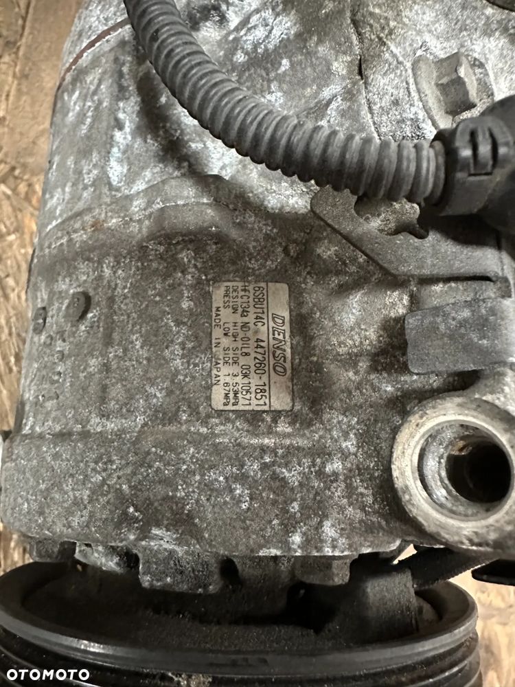 SPRĘŻARKA KLIMATYZACJI BMW 123D E87 2.0 TD 447260-1851 - 2