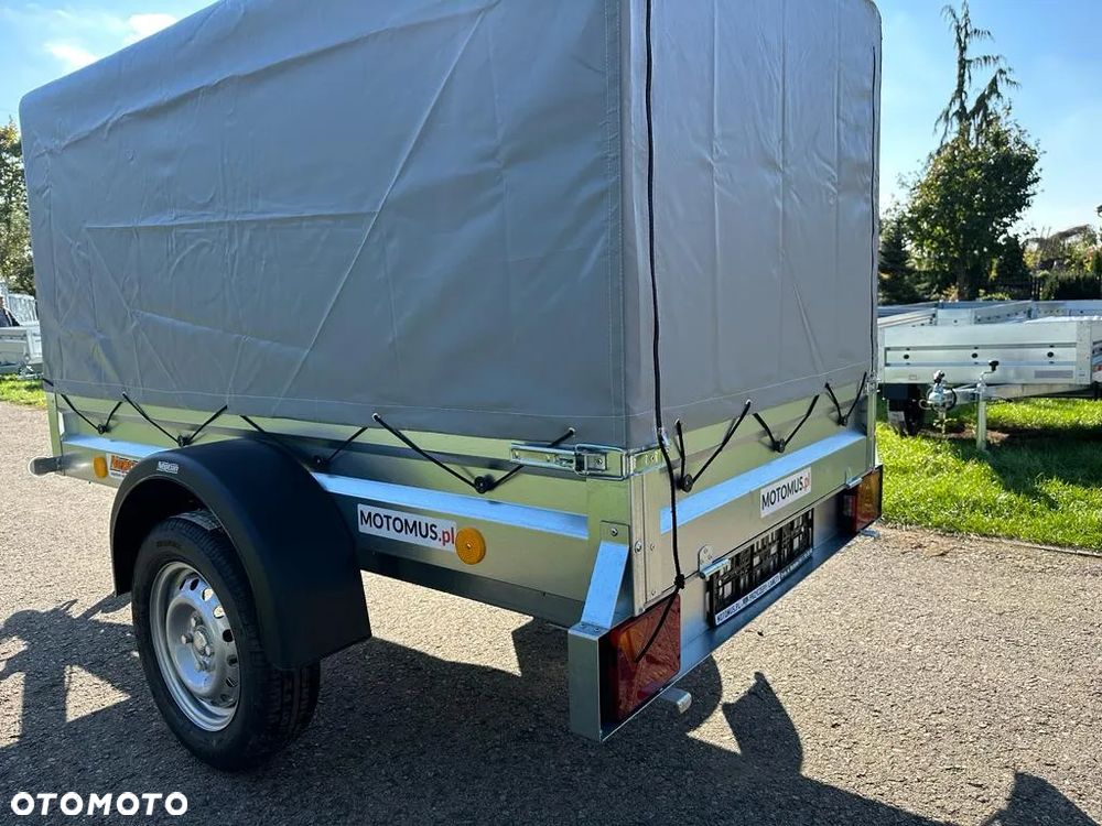 Neptun Przyczepa Neptun N7-202PTD ze stelażem i plandeką H80 cm 202x114x30 - 2