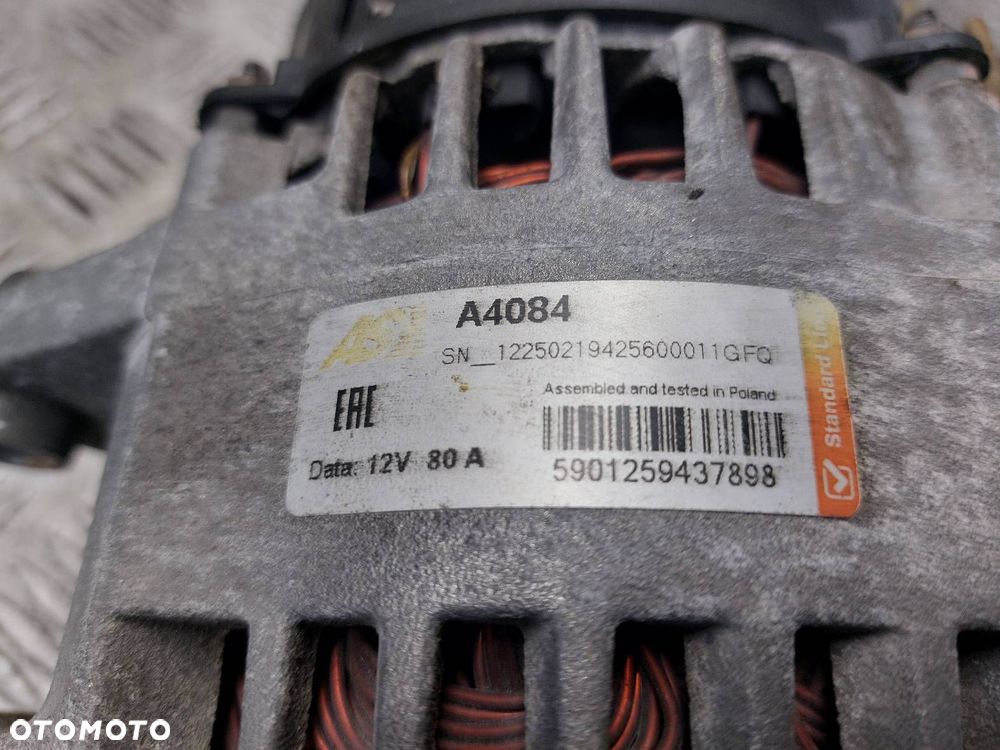 ALTERNATOR CITROEN C1 I 1.0 12V A4084 - 2