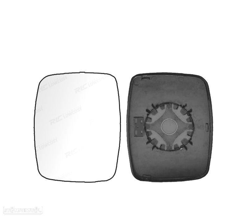 VIDRO ESPELHO BASE REVERSÍVEL ESQUERDA / DIREITA MERCEDES VITO 96-03 - 1