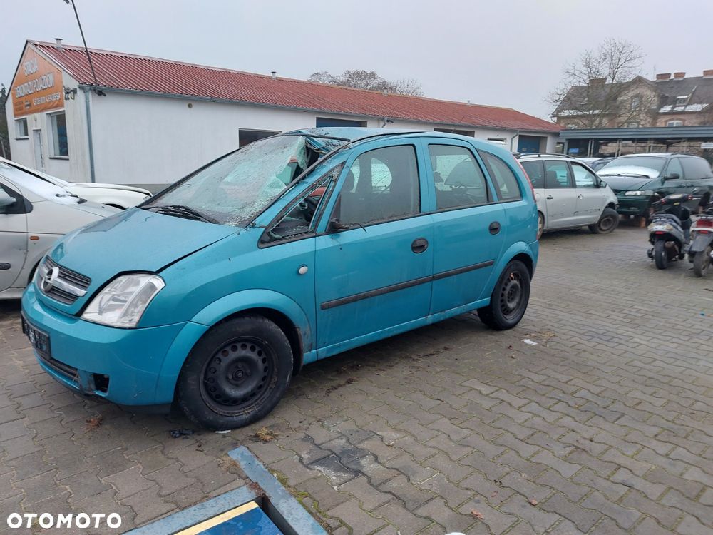 opel meriva A na części fotel drzwi szyby lusterko skrzynia chłodnica zamek klamka radio - 13