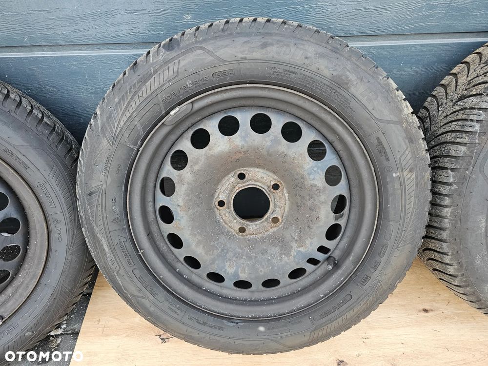 FELGI STALOWE OPONY ZIMOWE KOŁA OPEL ASTRA J K ZAFIRA C R 16 5x115 205/60/16 ! 2024 ROK ! - 3
