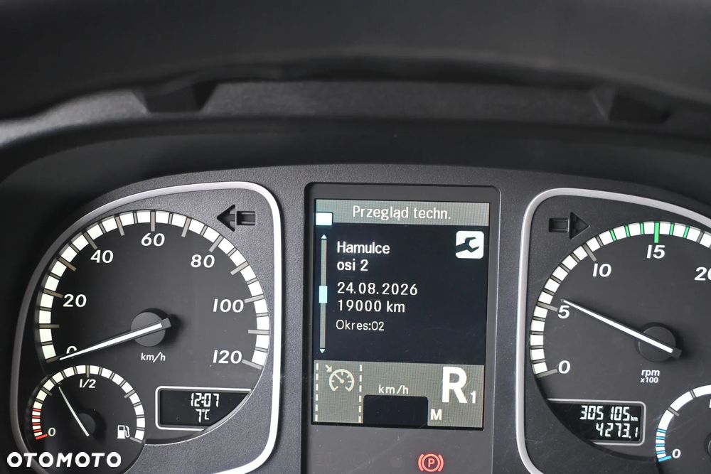 Mercedes-Benz Atego kontener 7,25 - 19