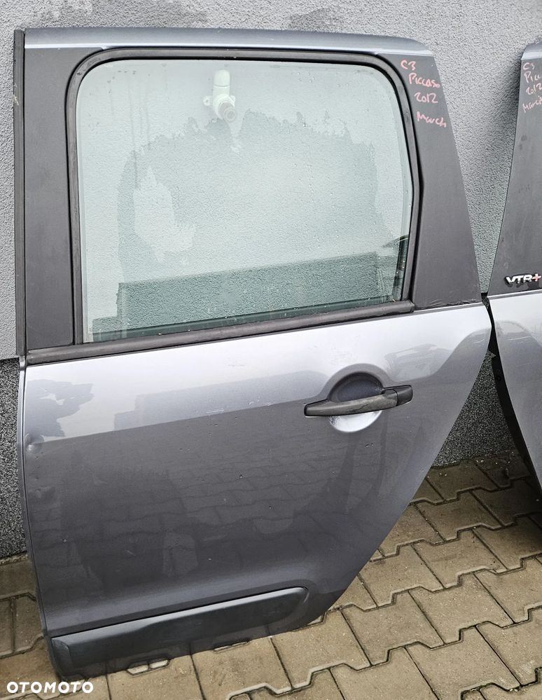 Citroen C3 Picasso drzwi tył tylne prawe lewe KTHC - 4