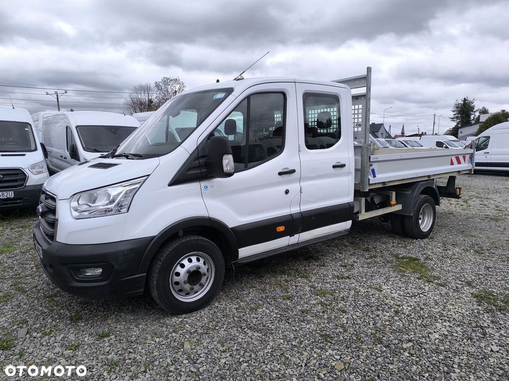 Ford TRANSIT ​*WYWROTKA​*DOKA​*2.0TDCI​*170KM​*TEMPOMAT​*KLIMATYZACJA​*1 - 2