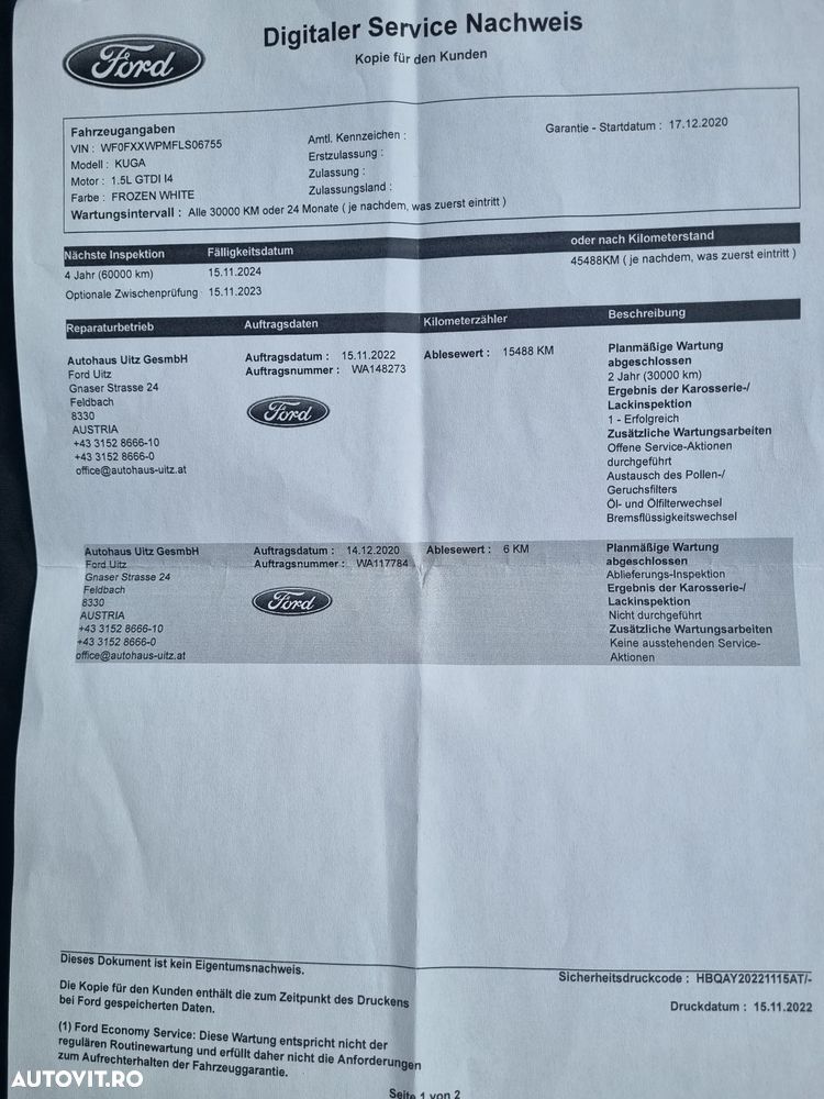 Ford Kuga 1.5 EcoBoost COOL&CONNECT - 41
