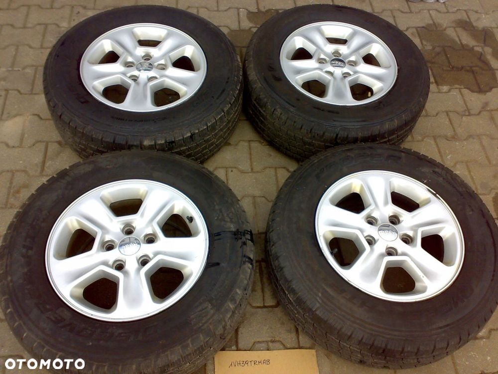 jeep grand cherokee wk2 2014 - koła orginał alu felgi opony 17'' idealne - 1