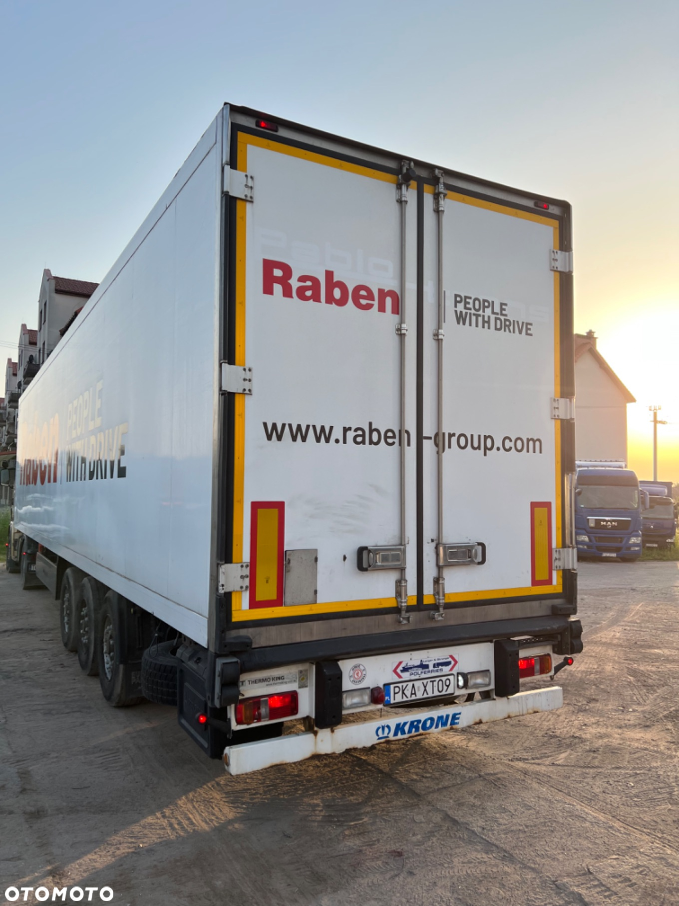 Agregat THERMOKING SL200e Drzwi Rama chłodni Krone-Schmitz Zbiornik Łapy Zderzak Kontener Paleciara -Osie Saf, Rama - 37