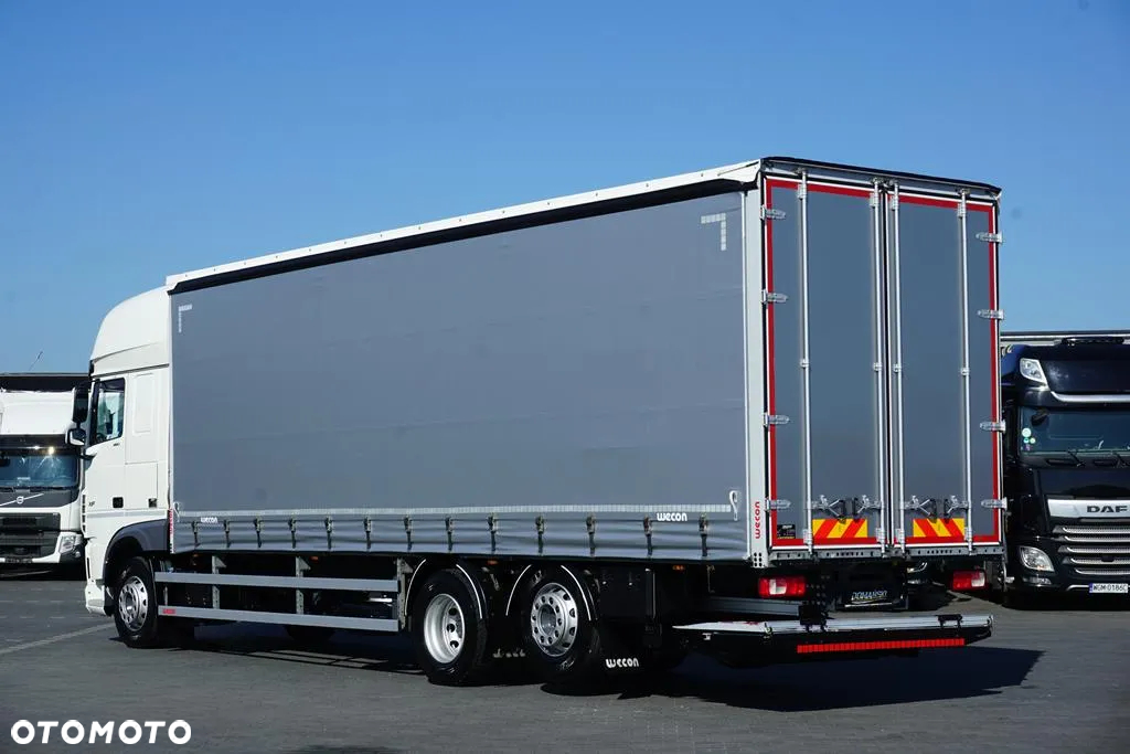 DAF XF / 480 / ACC / EURO 6 / SSC / FIRANKA + WINDA / DŁ. 8,9 M / 22 PALETY - 6
