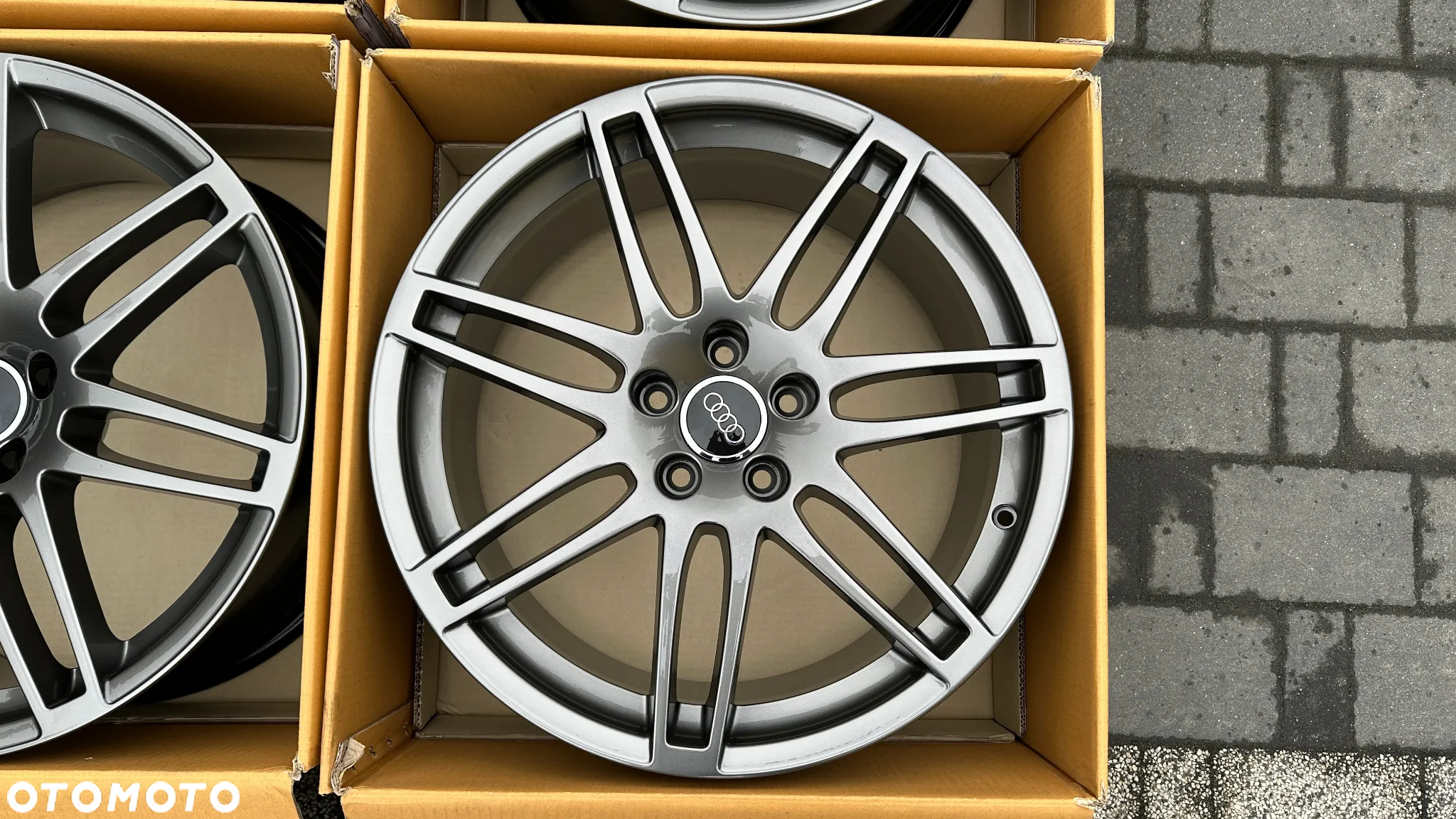 FELGI ALUMINIOWE rs4 s-line koła r19 5x112 ET43 8.5JX19H2 audi alufelgi a4 a6 s4 s6 a5 s5 a8 s8 - 2
