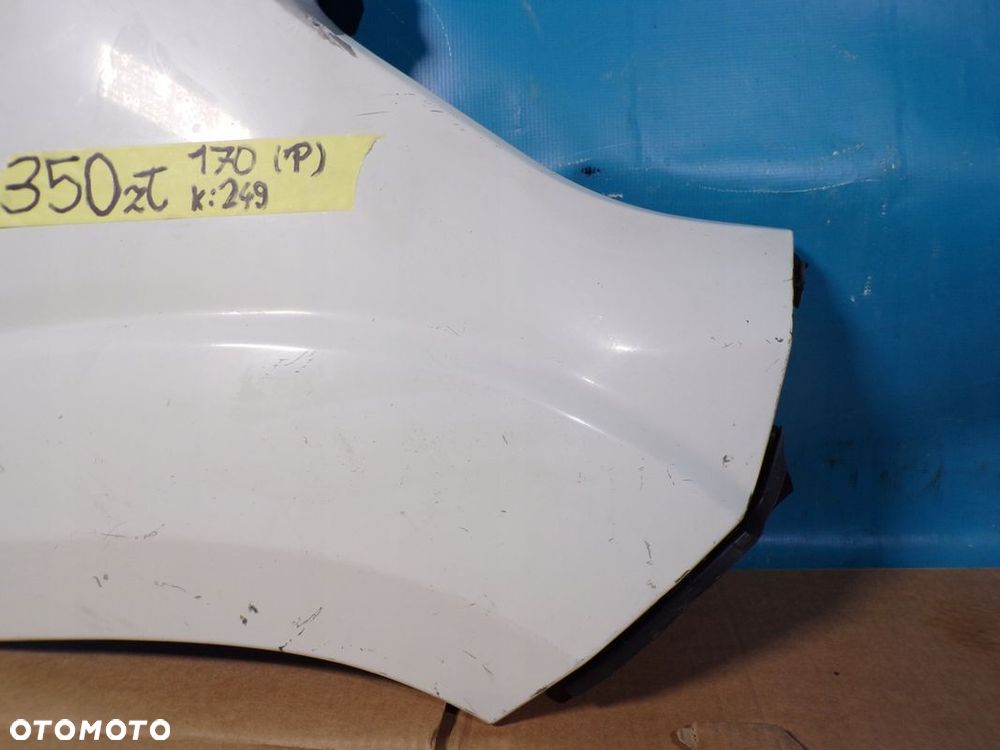 DUCATO BOXER JUMPER Lift 14- błotnik przedni PRAWY BIAŁY - 2