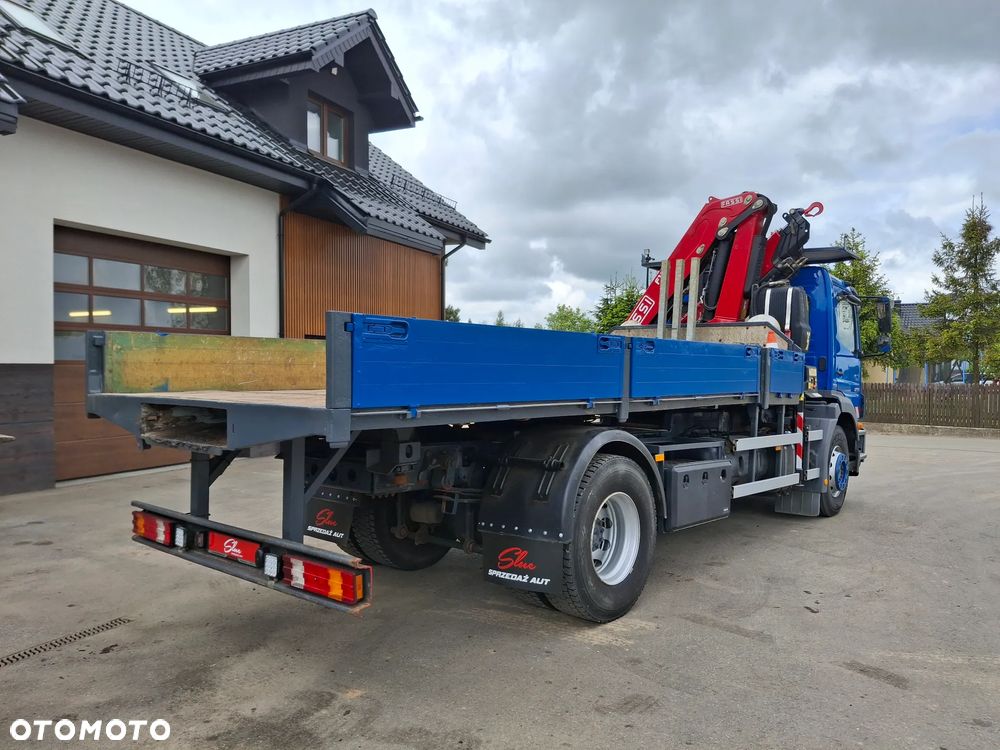 Mercedes-Benz Axor 1933 HDS FASSI F135 17 Metrów Wysięgu Żuraw Skrzynia Siodło Zawieszenie Resor 2010r Przyczepa Łączna Długość Ładunku 11 Metrów Transport Ładunków Dłużycowych Do Zbrojenia Do Budowlanki - 4