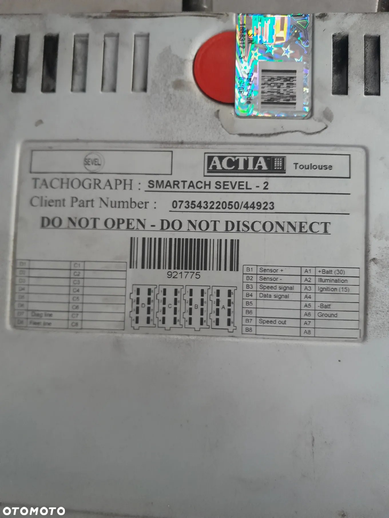 Tachograf Actia Smartach Sevel 2 Fiat Ducato - 2