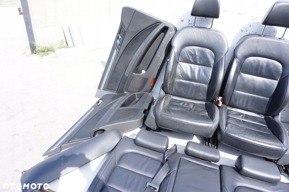 FOTELE SIEDZENIA SKÓRA EL GRZANE SKODA SUPERB II 2 HB - 3