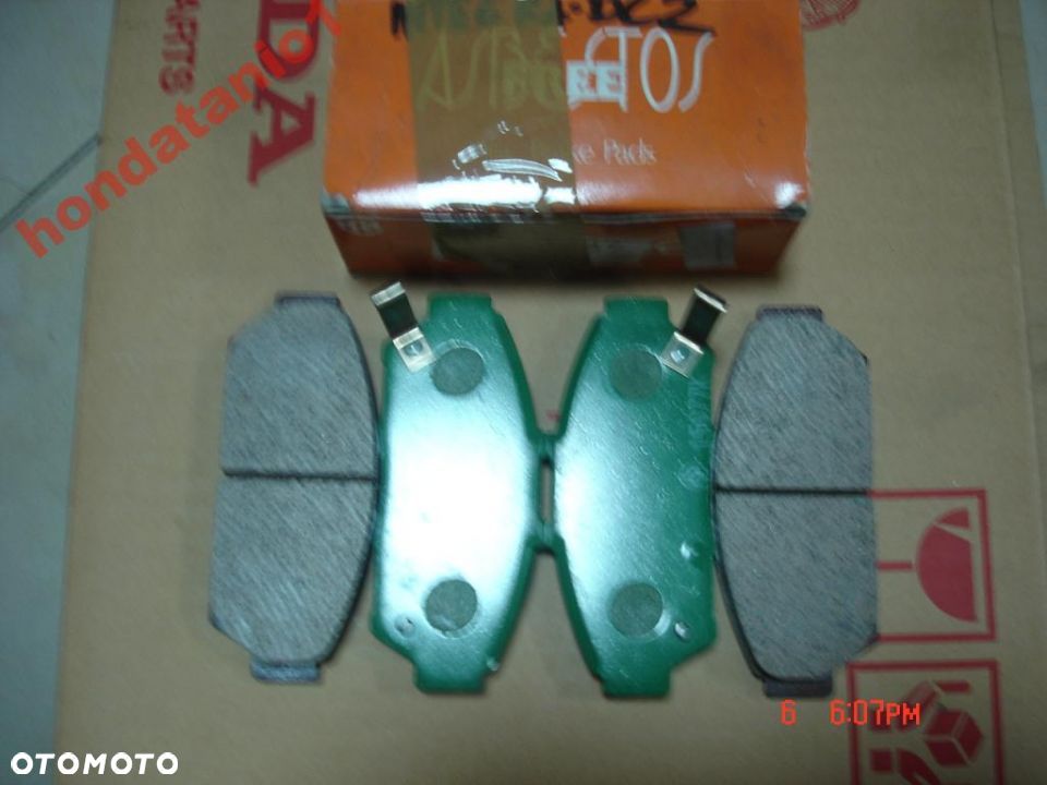 HONDA INTEGRA 1993-01 KLOCKI HAMULCOWE PRZÓD - 2