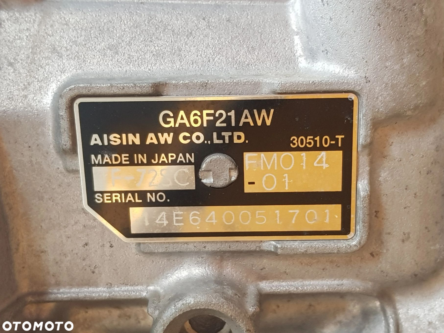Skrzynia biegów Automatyczna B47 2.0d BMW X1 F48 X2 F39 GA6F21AW - 9